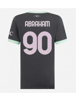 AC Milan Tammy Abraham #90 Zenski Rezervni Dres 2024-25 Kratak Rukavima